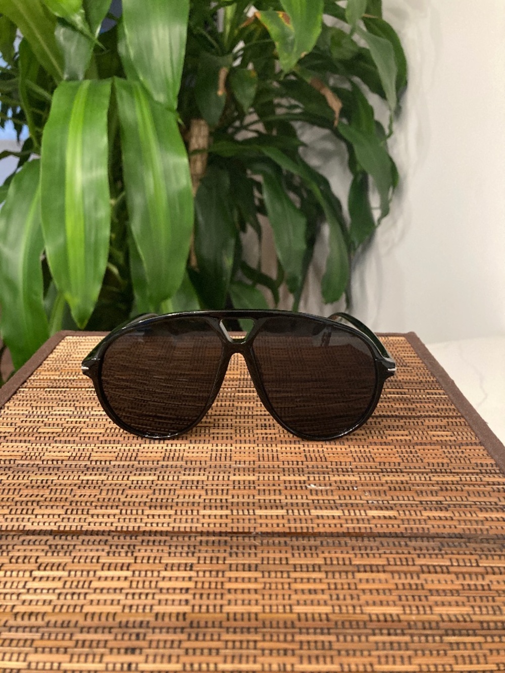 Oversized Aviator Shield Sunglasses (81022)